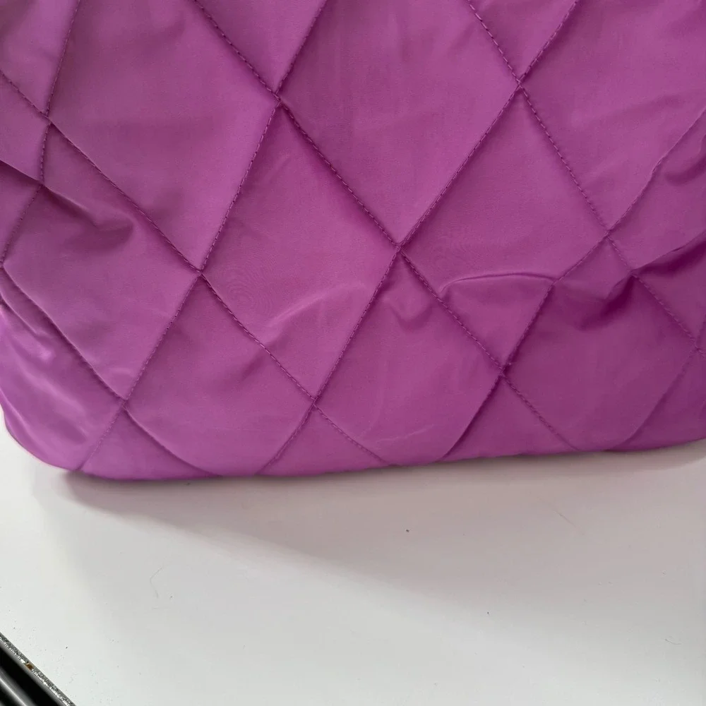 Vera Bradley Quilted Performance Twill Backpack and Lunch Bag Set Purple Orchad
